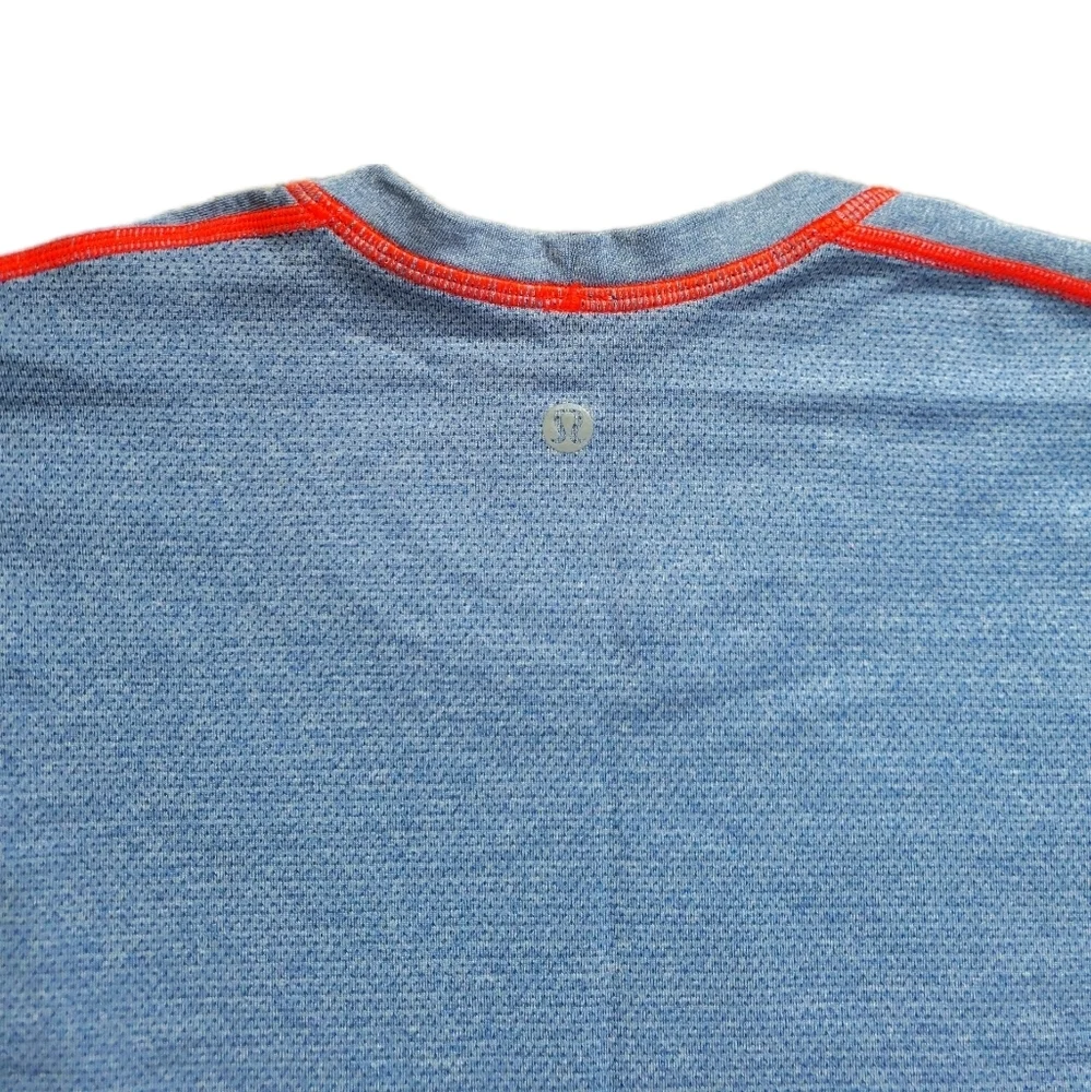 LULULEMON \ Metal Vent Tech LS / L / Heather Rugged Blue